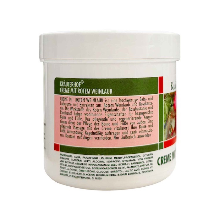 Krauterhof Cream with Red Vine Leaves 250mlProduct Thumbnail