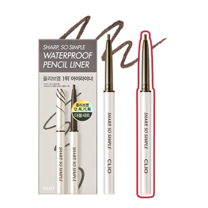 Clio Sharp So Simple Waterproof Pencil Liner #04Product Thumbnail
