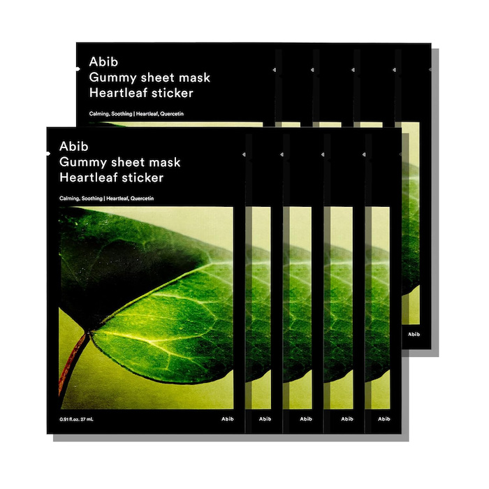 Abib Gummy Sheet Mask Heartleaf Sticker 10 SheetsProduct Thumbnail