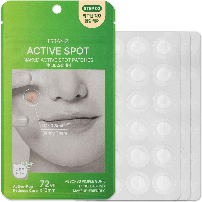 FRANZ Skincare STEP 02 ACTIVE SPOT NAKED ACTIVE SPOT PATCH 72eaProduct Thumbnail