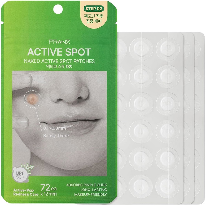 FRANZ Skincare STEP 02 ACTIVE SPOT NAKED ACTIVE SPOT PATCH 72eaProduct Thumbnail