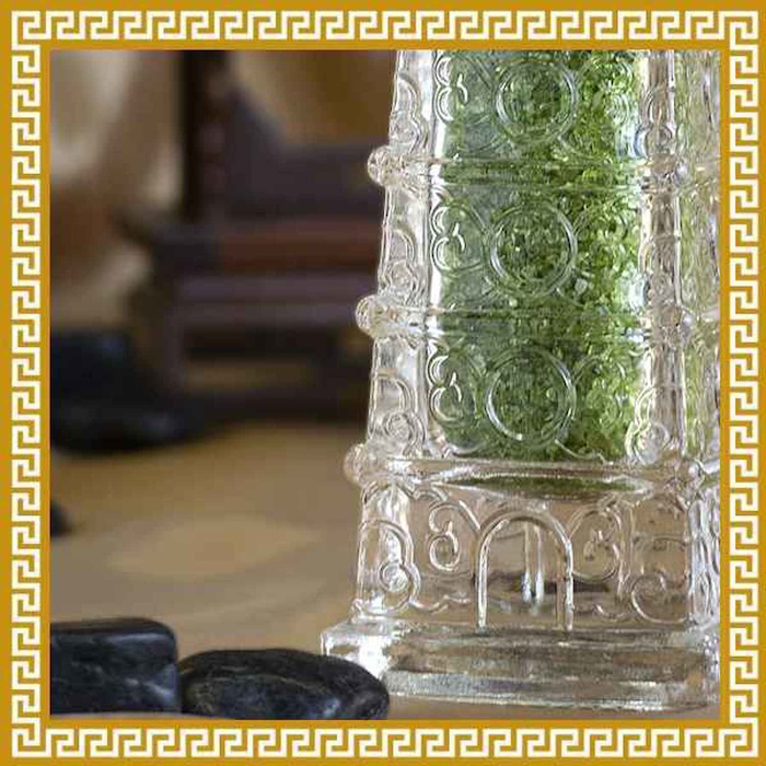 Ji Qing Tang Wenchang Pagoda Scholar"s Fortune GreenProduct Thumbnail