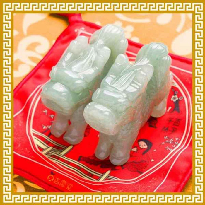 Ji Qing Tang Qilin of New Life Fertility & Hundred Blessings Formation RedProduct Thumbnail