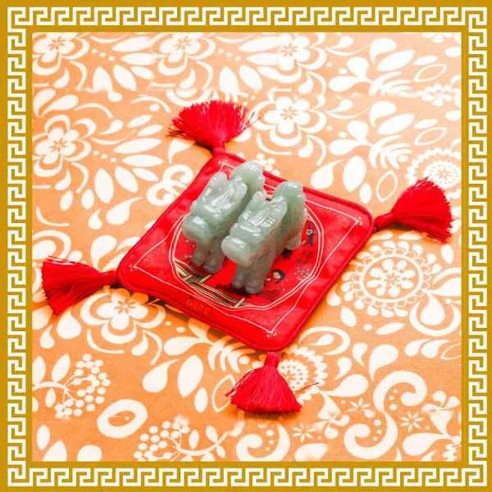 Ji Qing Tang Qilin of New Life Fertility & Hundred Blessings Formation RedProduct Thumbnail