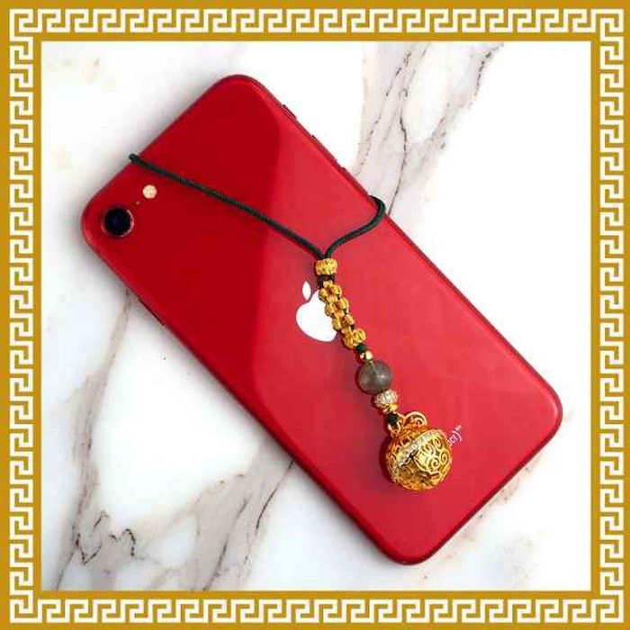 Ji Qing Tang Green Phantom Quartz Charm of Seven Color Golden Aura GreenProduct Thumbnail