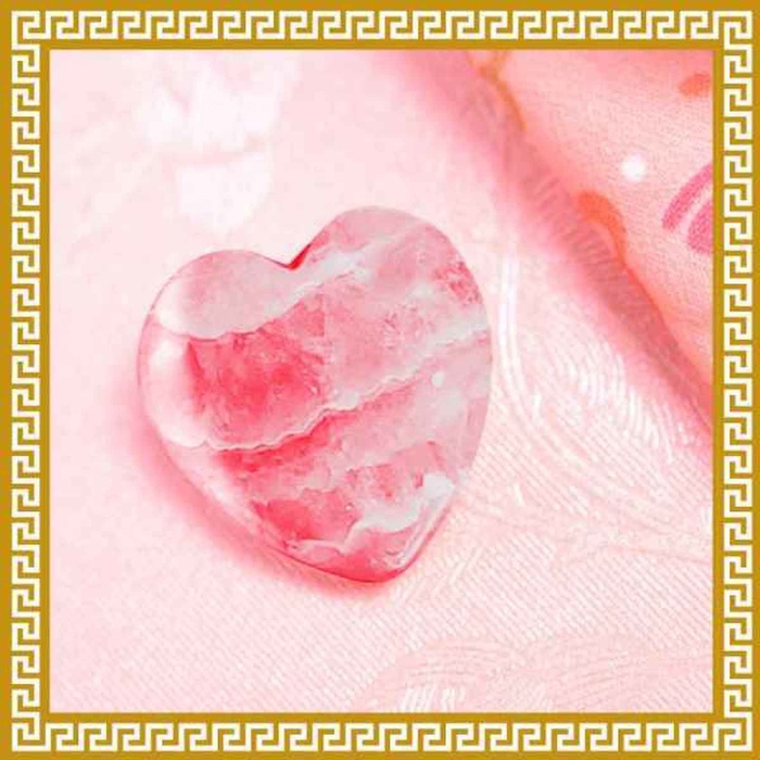 Ji Qing Tang Heaven Sent Love Charm Pouch Rhodochrosite (2.6g) LoveProduct Thumbnail