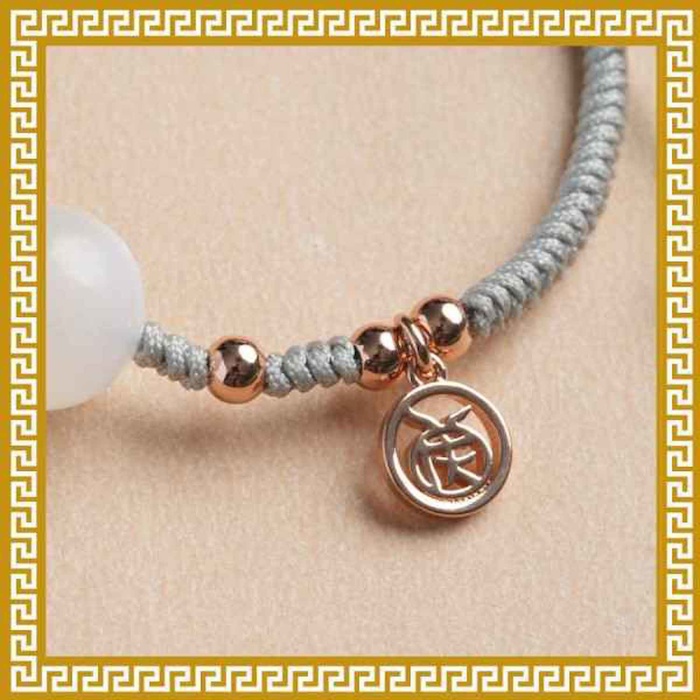 Ji Qing Tang Moonstone Bracelet Vajra Knot of Good Fortune MultiProduct Thumbnail