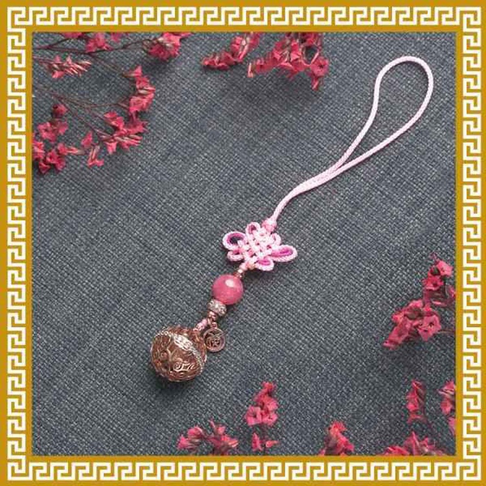 Ji Qing Tang Rhodochrosite Charm of Seven Color Golden Aura LoveProduct Thumbnail