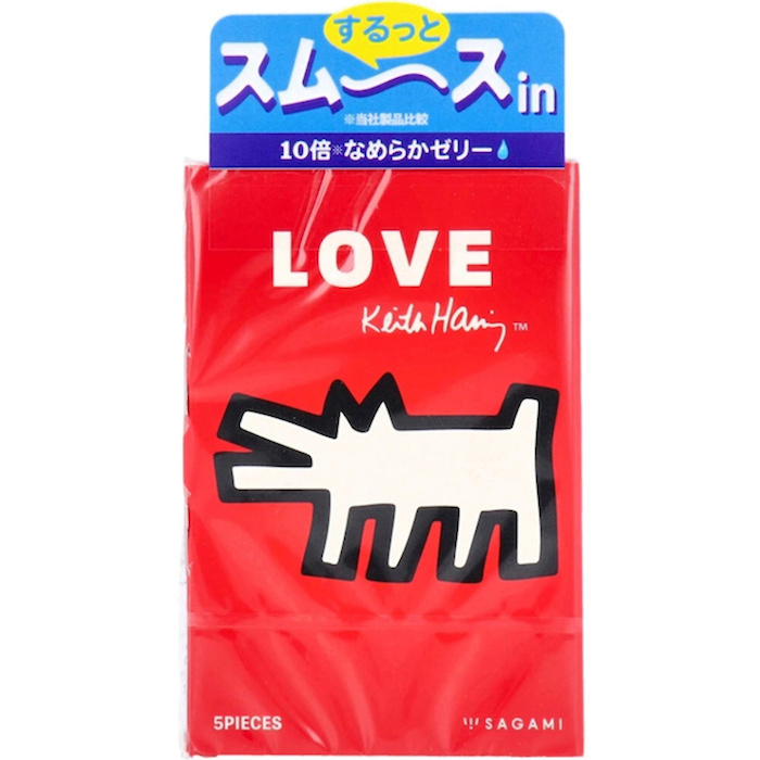 Sagami Keith Haring 10 Times Lubricated 5's Pack Latex Condom 5Product Thumbnail