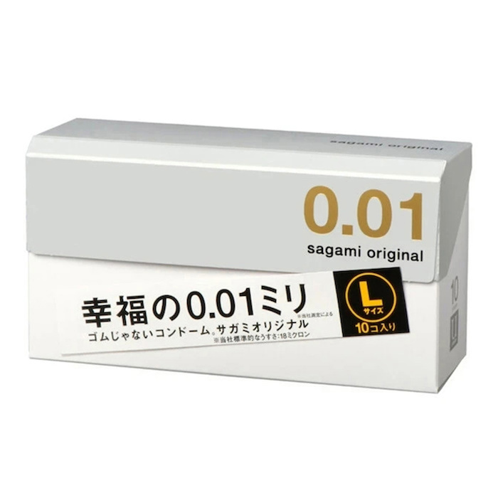 Sagami Original 0.01 L Size 10's Pack PU Condom 10Product Thumbnail