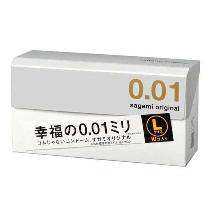 Sagami Original 0.01 L Size 10's Pack PU Condom 10Product Thumbnail