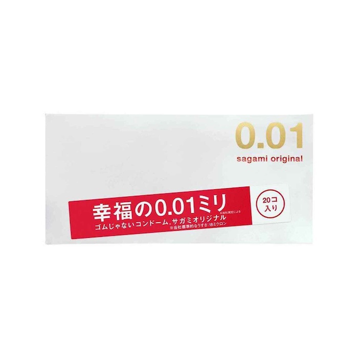 Sagami Original 0.01 20's Pack PU Condom 20Product Thumbnail