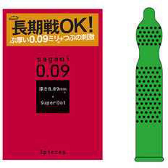 Sagami 0.09 Dots 3's Pack Latex Condom 3 pcsProduct Thumbnail