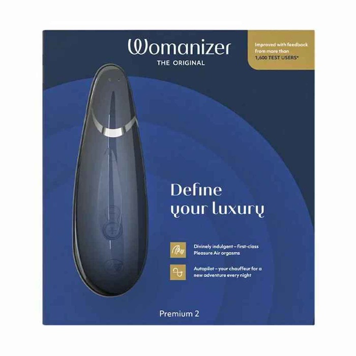 WOMANIZER Womanizer Premium 2 Luxurious Clitoral Stimulator BlackProduct Thumbnail