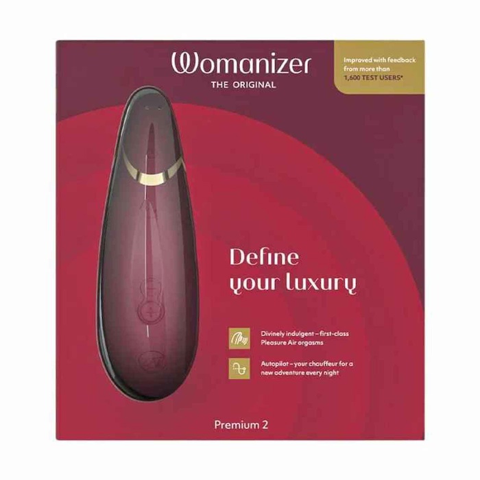 WOMANIZER Womanizer Premium 2 Luxurious Clitoral Stimulator BlackProduct Thumbnail