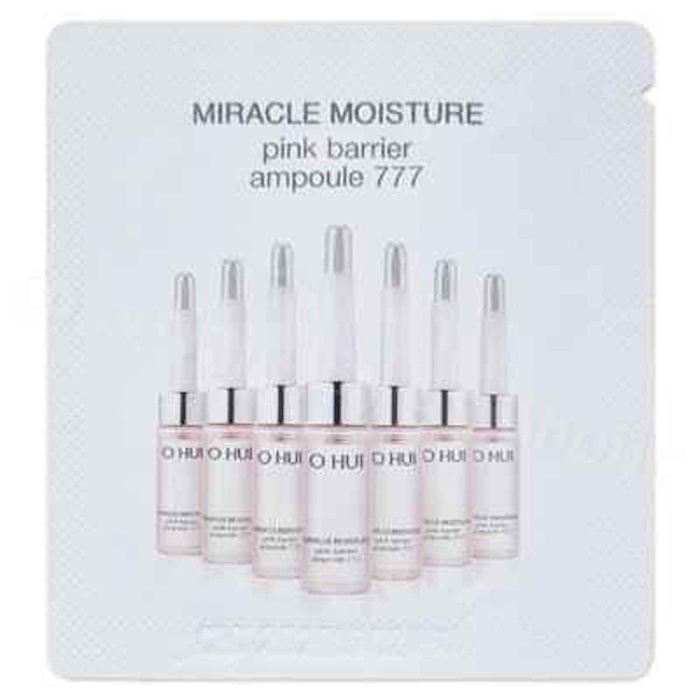 O Hui Miracle Moisture Pink Barrier Ampoule 777 Set (1ml per piece version) 100pcsProduct Thumbnail