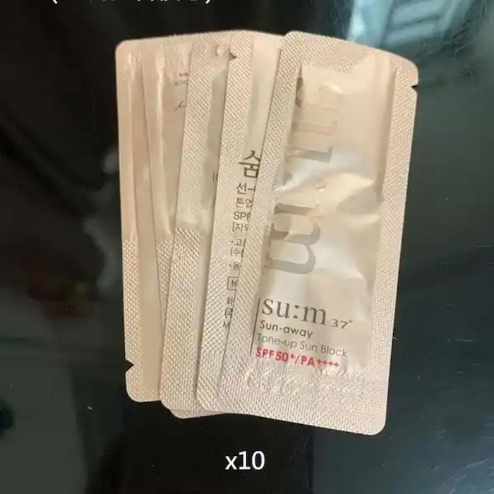 SU:M37 Sun & Away Tone & up Sun Block 10 pcsProduct Thumbnail