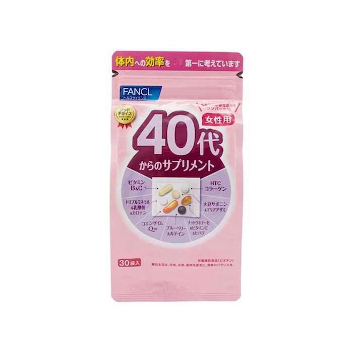 Fancl Fancl 40's Women Supplement 30pcsProduct Thumbnail