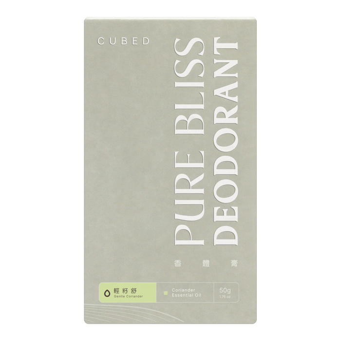 CUBED Pure Bliss Deodorant (Gentle Coriander) 50gProduct Thumbnail