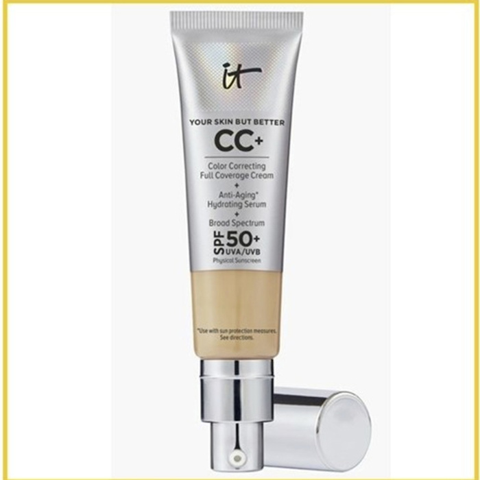 IT Cosmetics CC COLOR CORRECTING FULL COVERAGE CREAM SPF 50 MEDIUM TAN 32MLProduct Thumbnail