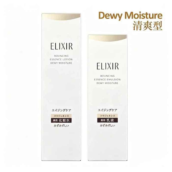 ELIXIR ELIXIR Bouncing Essence Dewy Moisture Set (170ml 130ml) setProduct Thumbnail