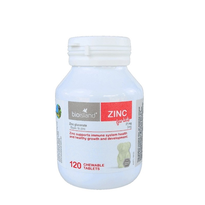BIO ISLAND Bio Island Zinc 120 Chewable Tablets Fixed SizeProduct Thumbnail