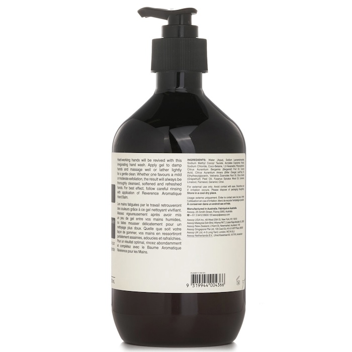 Aesop Aesop Reverence Aromatique Hand Wash 500mlProduct Thumbnail