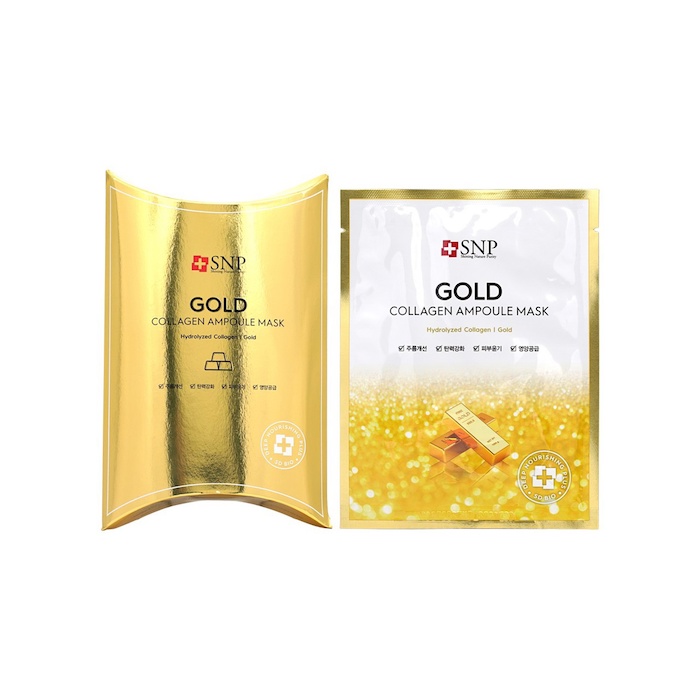 SNP SNP Gold Collagen Ampoule Mask 10pcsProduct Thumbnail