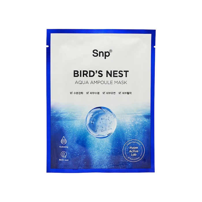SNP SNP Bird's Nest Aqua Ampoule Mask 10pcsProduct Thumbnail