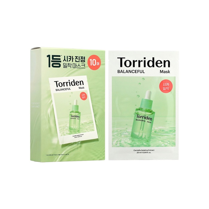 Torriden Torriden Balanceful Centella Asiatica Extract Mask 10pcsProduct Thumbnail