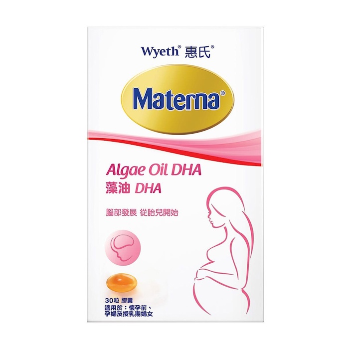 Wyeth Wyeth Materna Algae Oil DHA 30pcsProduct Thumbnail
