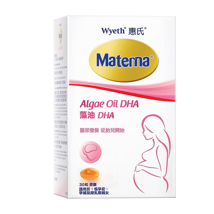 Wyeth Wyeth Materna Algae Oil DHA 30pcsProduct Thumbnail