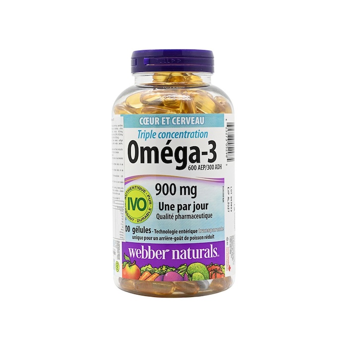 Webber naturals webber naturals 超浓缩三倍强效型奥米加3鱼油 200capsulesProduct Thumbnail