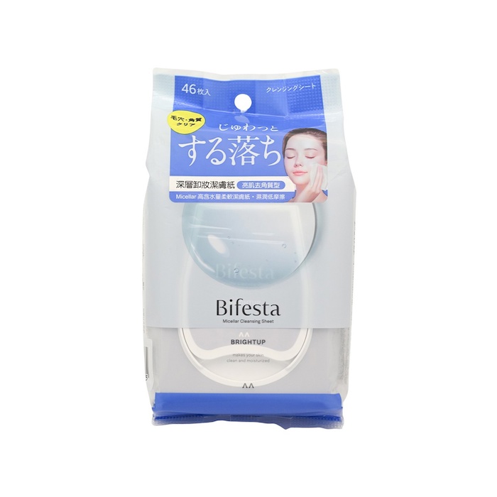Bifesta Bifesta Micellar Cleansing Sheet Brightup 46pcsProduct Thumbnail