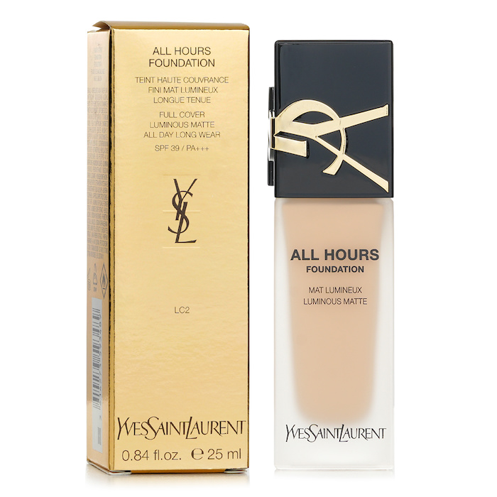 Yves Saint Laurent Yves Saint Laurent All Hours Foundation SPF 39 LC2 25mlProduct Thumbnail