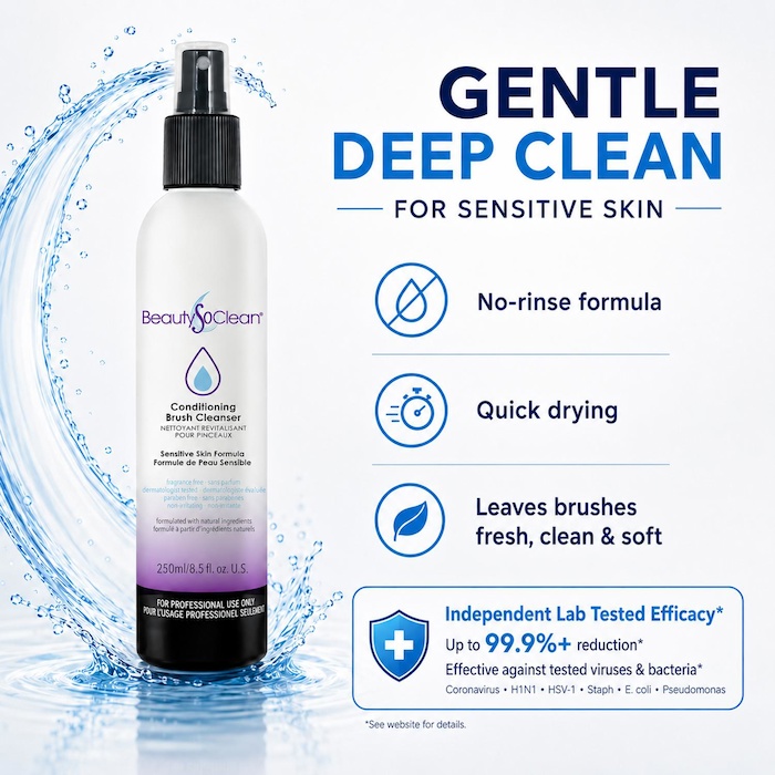 BeautySoClean Conditioning Brush Cleanser (250ml) 250mlProduct Thumbnail