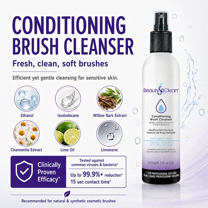 BeautySoClean Conditioning Brush Cleanser (250ml) 250mlProduct Thumbnail