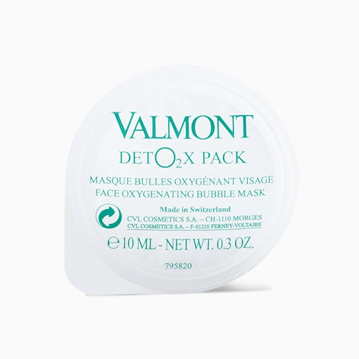 Valmont DetO2x Pack Mask (Masque) Deto2x Oxygenating Bubble Mask 1pc (10ml)Product Thumbnail