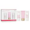 Clarins Multi-Active 30+ Anti-Ageing Skincare Set: Gentle Refiner 30ml + Multi-Active Day Cream 30ml + Beauty Flash Balm 30ml 3pcs