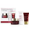Clarins Super Restorative Essential Care Set: Day Cream 50ml/1.7oz + Night Cream 15ml/0.5oz + Gentle Foaming Cleanser 30ml/0.8oz 3pcs