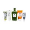 Origins Best Sellers Best Skin 5-Pieces Set: Soothing Treatment Lotion 100ml + Gel Moisturizer 30ml + Face Wash 30ml + Serum 15ml + Charcoal Mask 15ml 5pcs+1bag