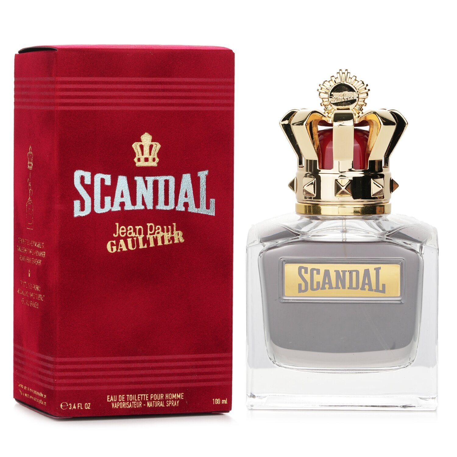 Jean Paul Gaultier Scandal Pour Homme Eau De Toilette Spray Rellenable 100ml/3.4oz