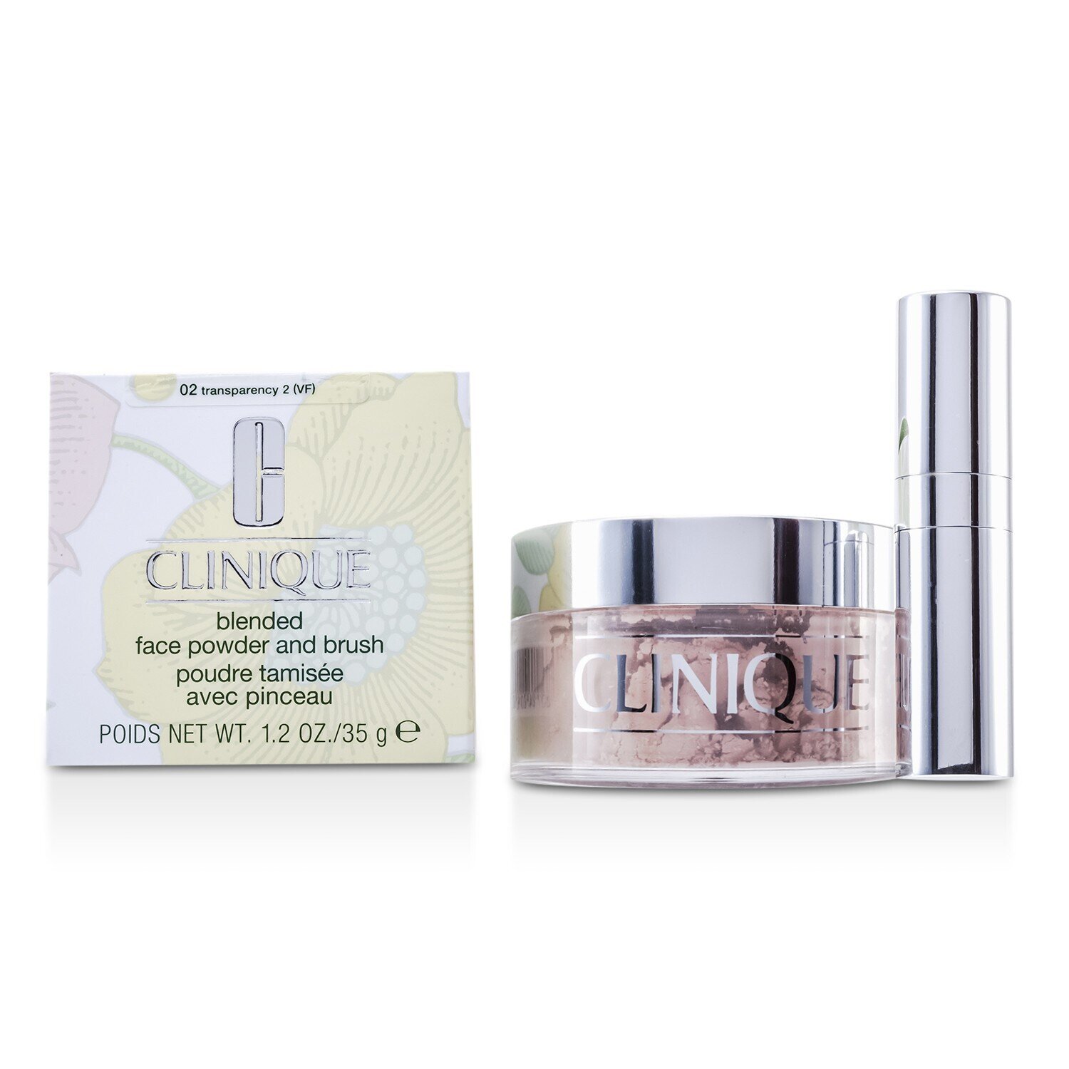 Clinique Sypki puder z pędzlem Blended Face Powder + Brush 35g/1.2oz