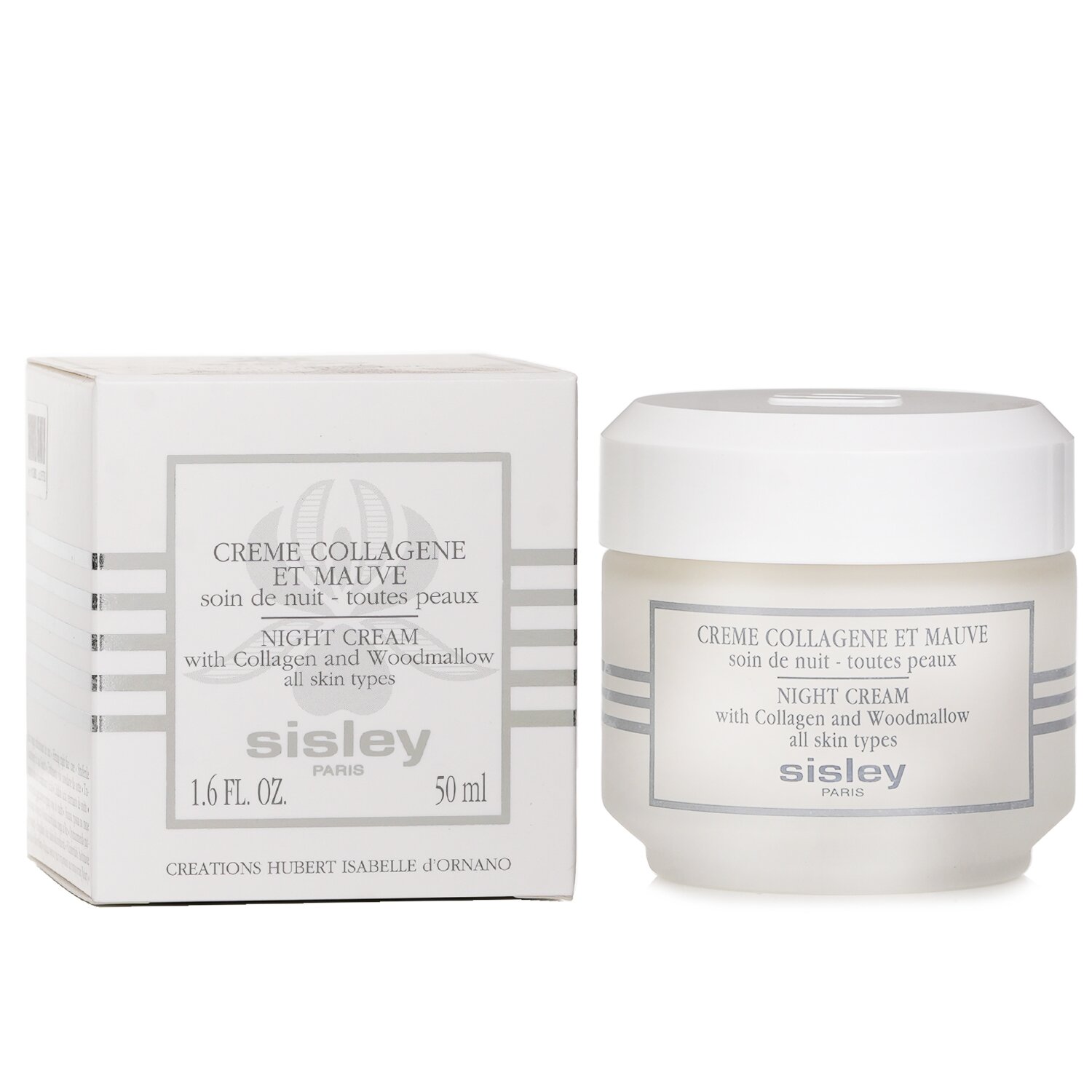 Sisley Ujędrniający krem na noc z kolagenem i malwą Botanical Night Cream With Collagen & Woodmallow 50ml/1.6oz