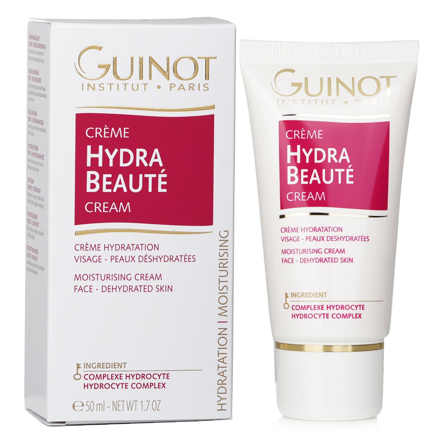 Guinot Nawilżający krem do twarzy do skóry odwodnionej Long Lasting Moisturizing Cream (For Dehydrated Skin) 50ml/1.7oz