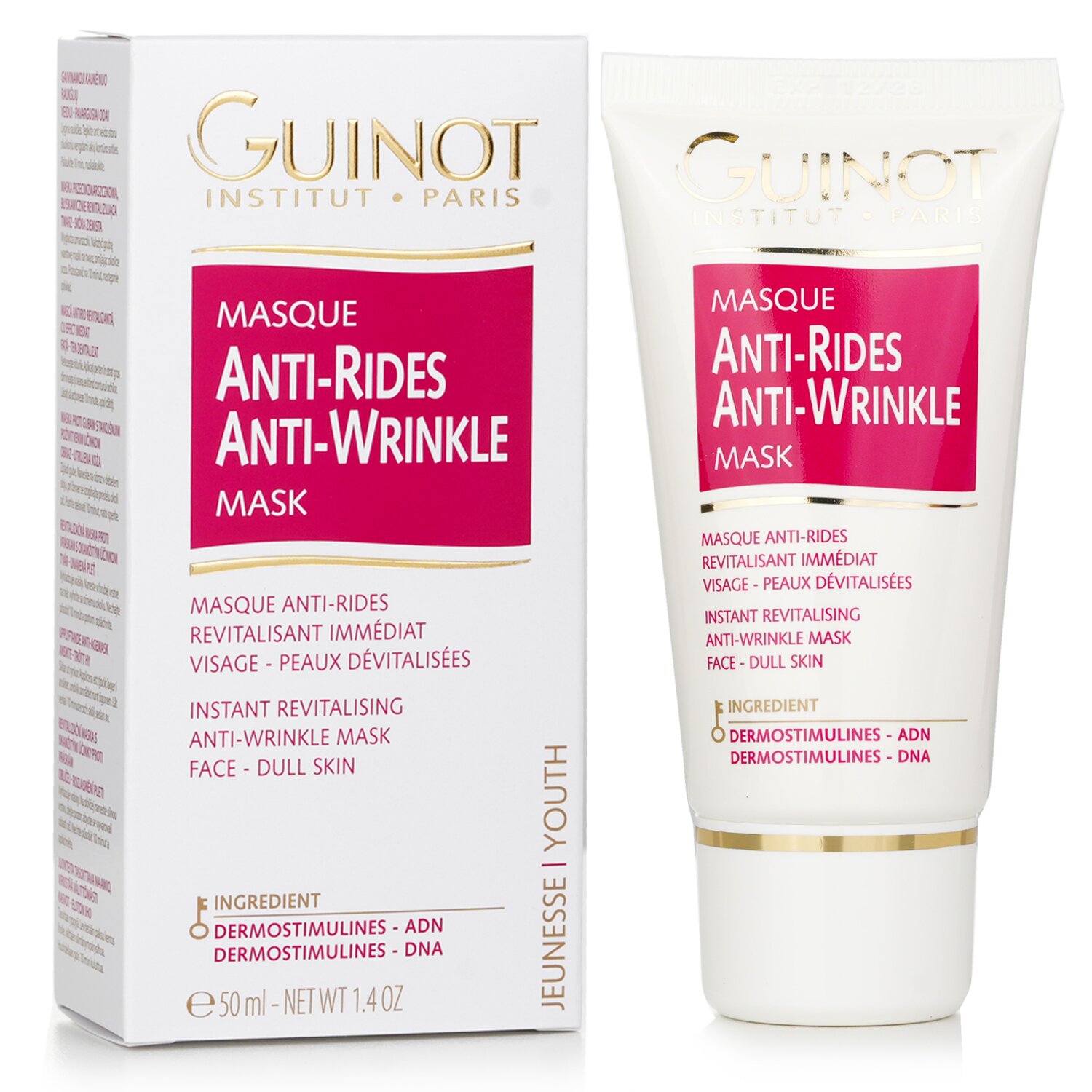 Guinot Maska proti vráskám Anti-Wrinkle Mask ( pro unavenou pleť bez vitality ) 50ml/1.69oz