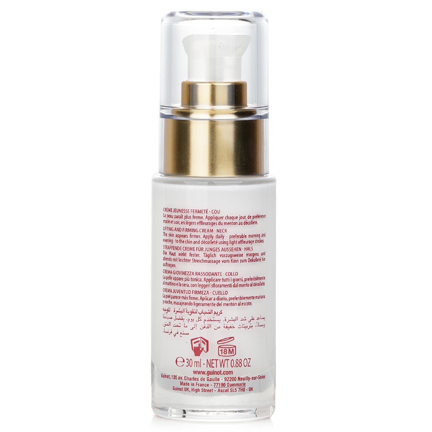 Guinot Ujędrniający krem na szyję Firming Neck Cream 30ml/1oz