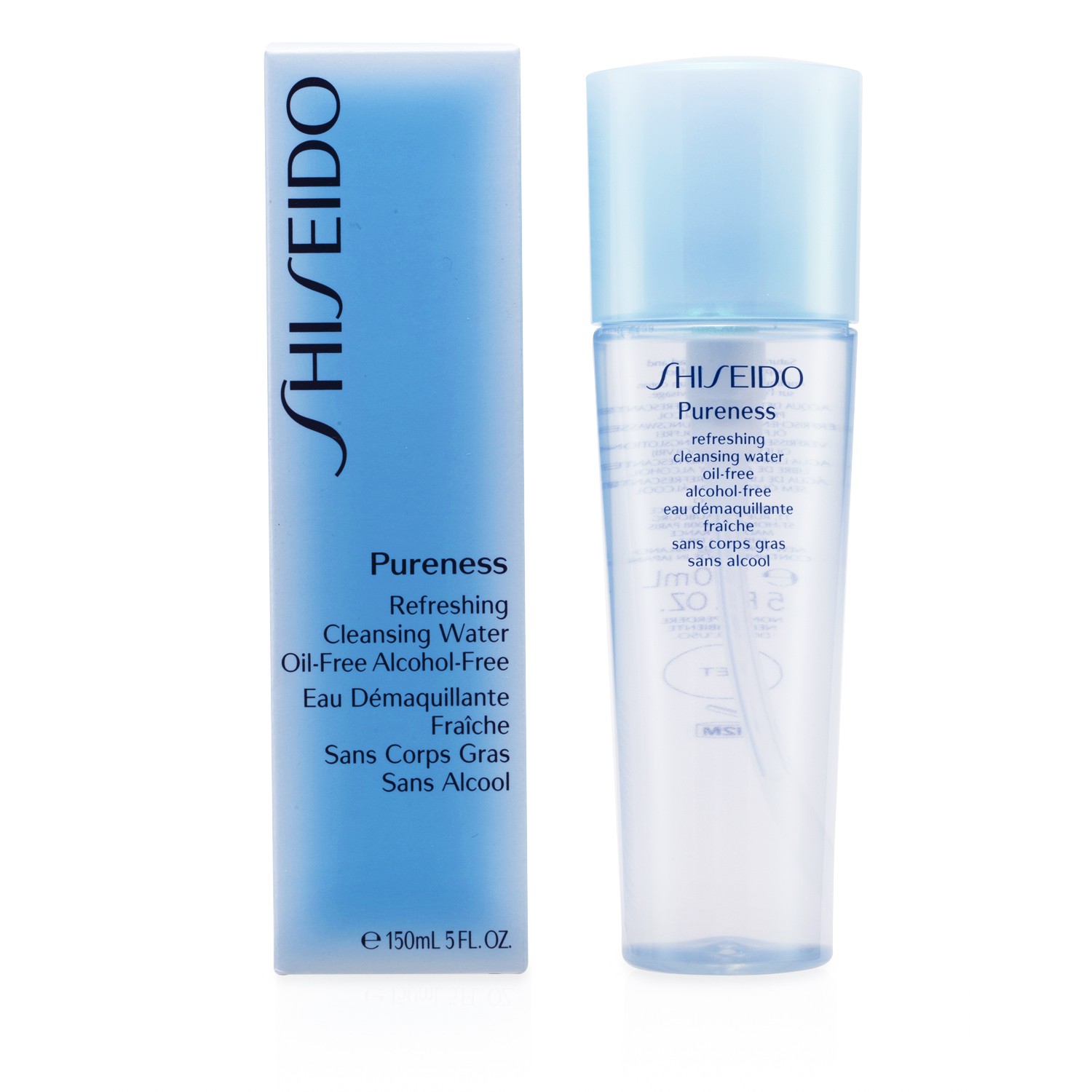 Shiseido Pureness Refreshing Cleansing Water Oil-Free 150ml/5oz