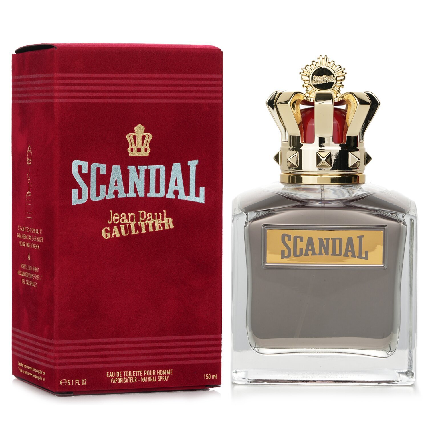 Jean Paul Gaultier Scandal Pour Homme או דה טואלט ספריי למילוי חוזר 150ml/5oz