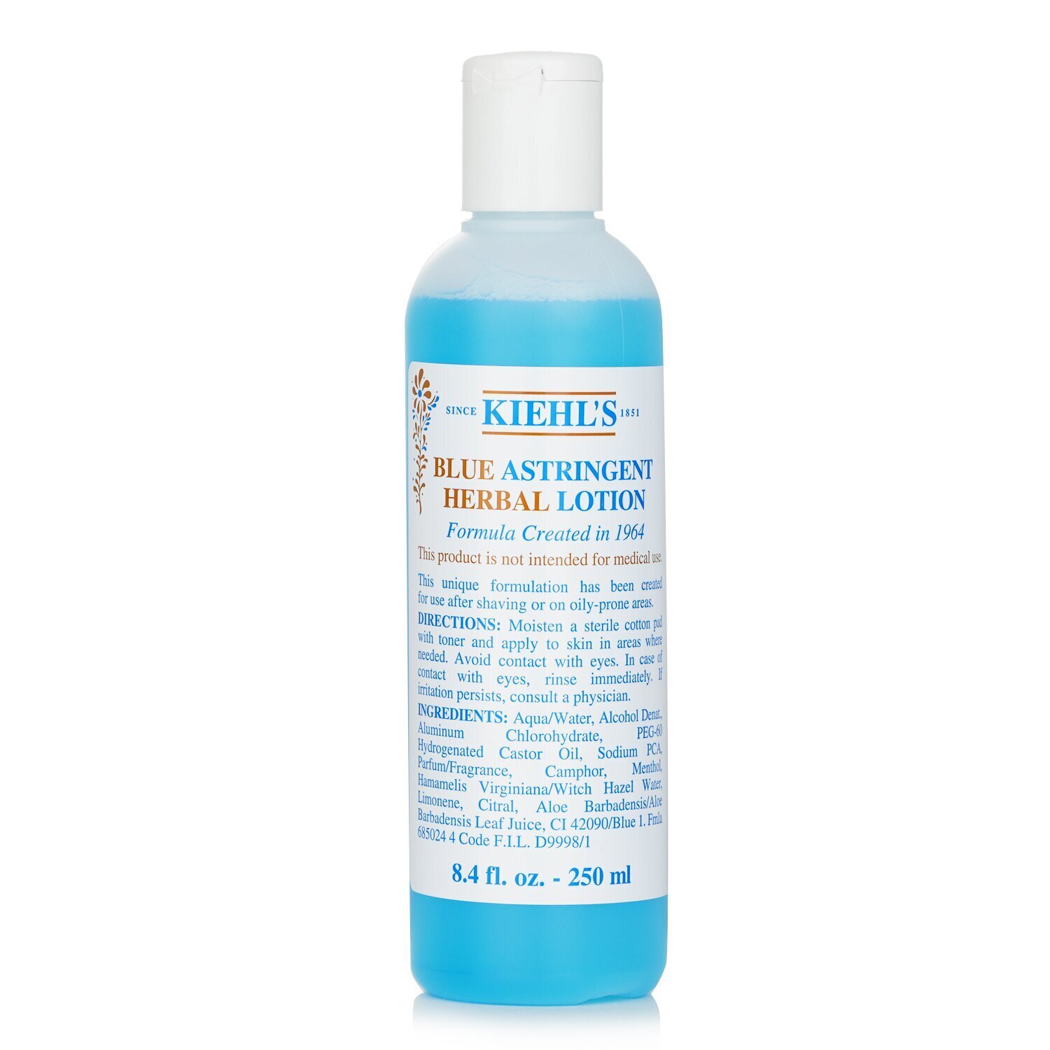 Kiehl's Blue Astringent Herbal Lotion 250ml/8.4oz